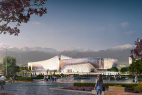 Копия Концепция конгресс холла в Алматы | Портфолио архитектурных проектов INK-A