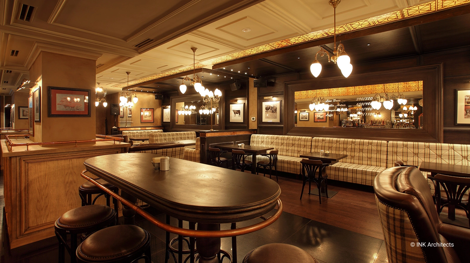 Image: Beer Restaurant Interior Design Line Brew & Di Wang