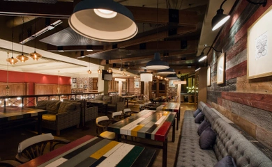 Image: Interior Design Beer Restaurant The Barley