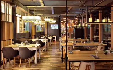 Image: Interior Design Beer Restaurant Spirit Bar